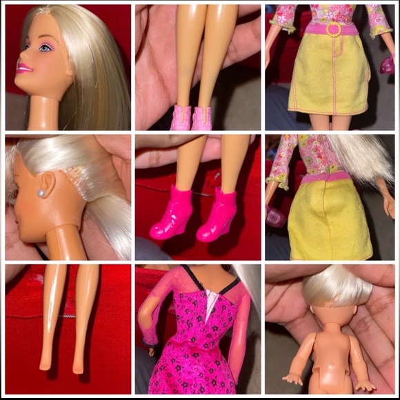 12 Barbie Dolls, 1 Ken & 4 Kelly Dolls Lot - Picture 10 of 15
